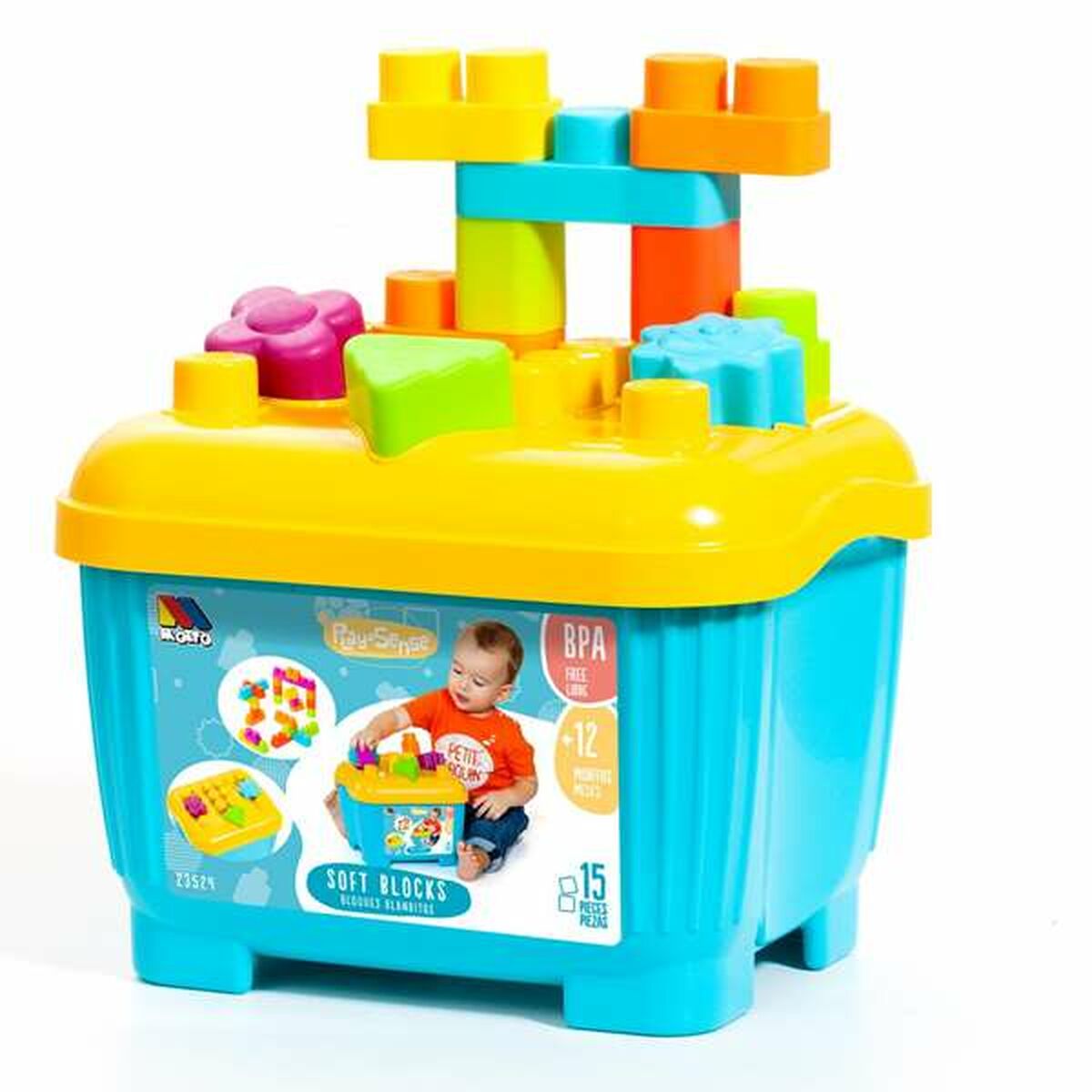 Kocke Moltó Blocks & Puzzles 15 Kosi